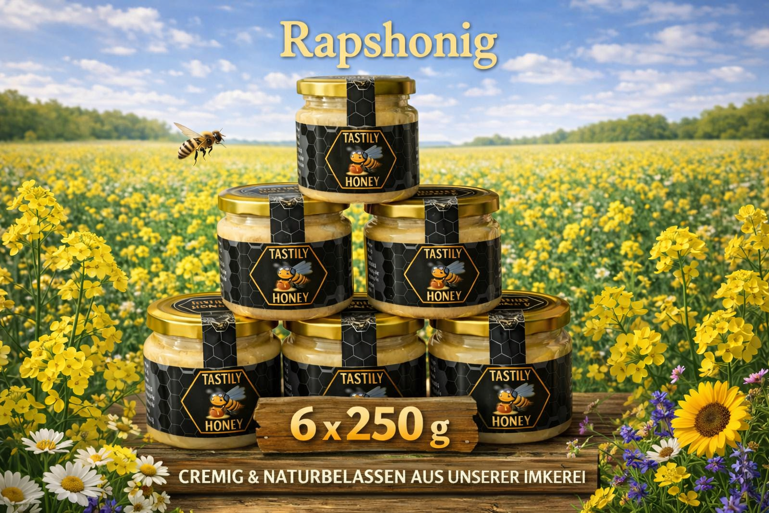 Rapshonig Sparpaket 6x250g